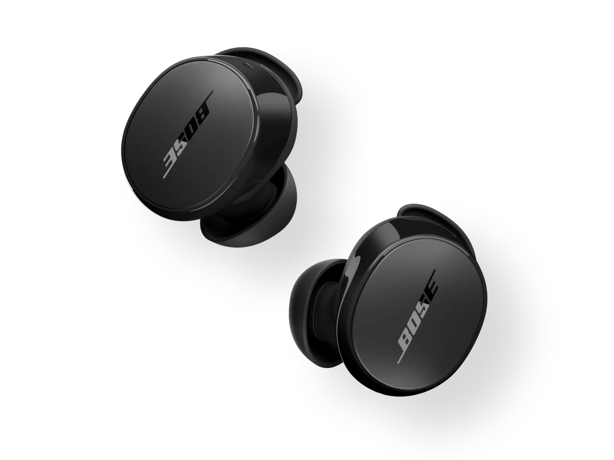 Fone Bose QuietComfort Earbuds preto com estojo de carregamento