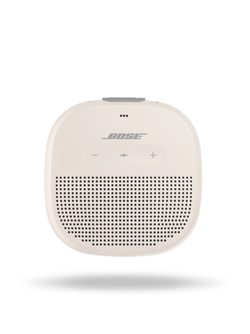 Caixa de som Bose SoundLink Micro na cor White Smoke