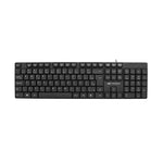 Teclado Multimídia USB C3Tech KB-M10BK Preto