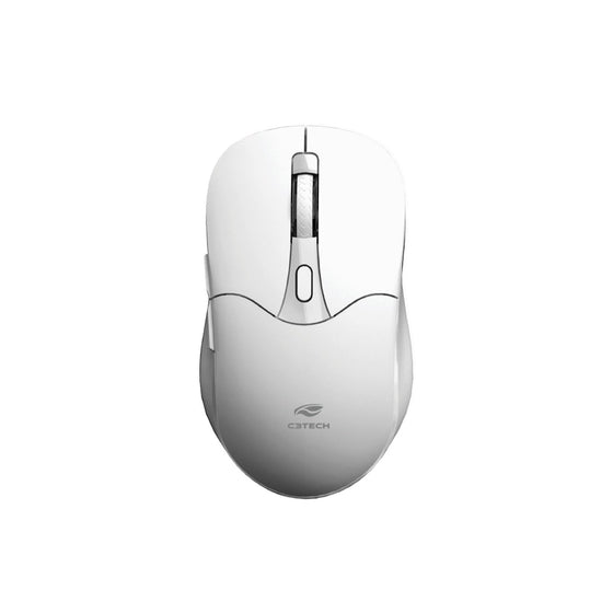 Mouse Sem Fio Recarregável C3Tech M-BT60WH Branco