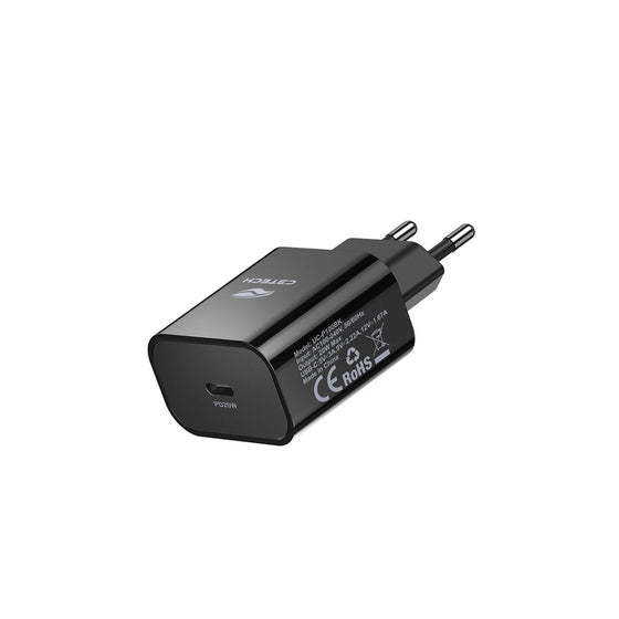 Carregador USB-C C3Tech UC-P100BK Power Delivery 20W