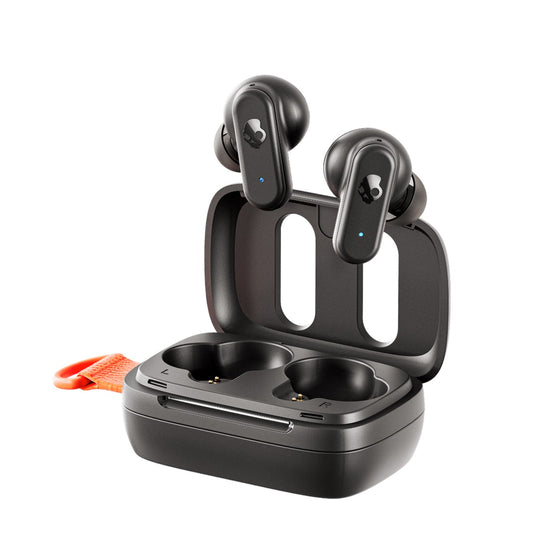 Fones de ouvido Skullcandy Dime 3 True Black com estojo de carregamento