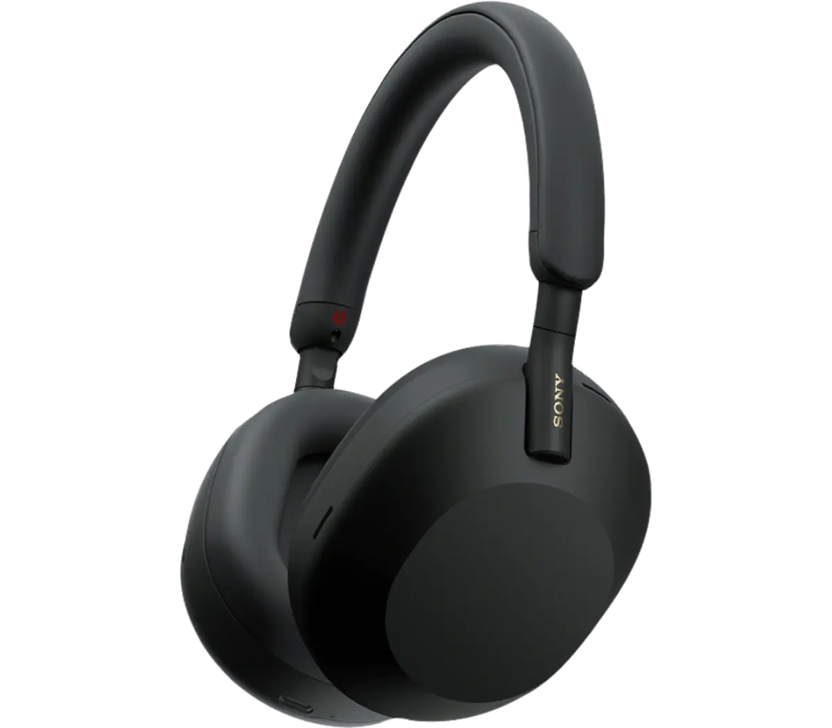 Headphone Sony WH-1000XM5 na cor preta